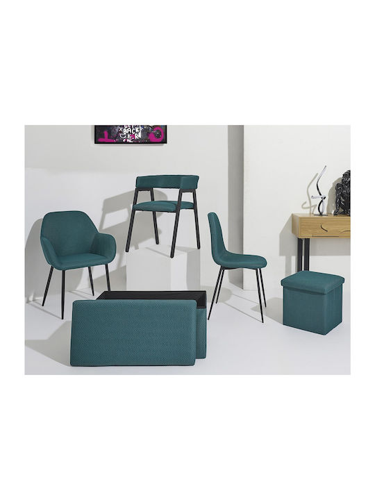 Atomic Stühle Speisesaal Blue 1Stück 59x55.7x85cm