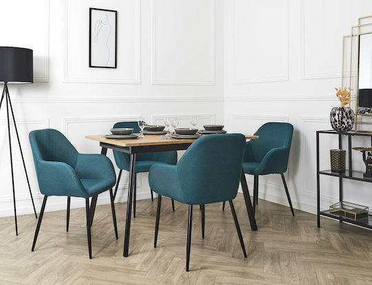 Atomic Stühle Speisesaal Blue 1Stück 59x55.7x85cm
