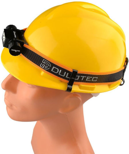 Powerful Dulotec H4 Pro V2.0 Headlamp + 3400 mAh Battery White Blue Light