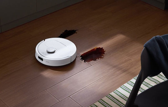 Roborock Qrevo 5ae Прахосмукачка Робот с Лазерно Картографиране и Всмукателна Мощност 12000Pa Бяла