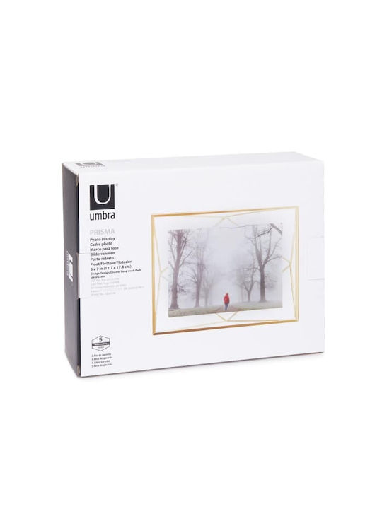 Umbra Prisma Metal Photo Frame with Gold Frame