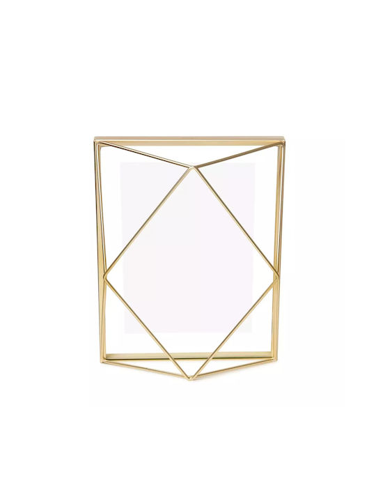 Umbra Prisma Metal Photo Frame with Gold Frame