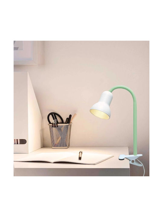 GloboStar Tavolo Office Lamp for Socket E27 in Green Color