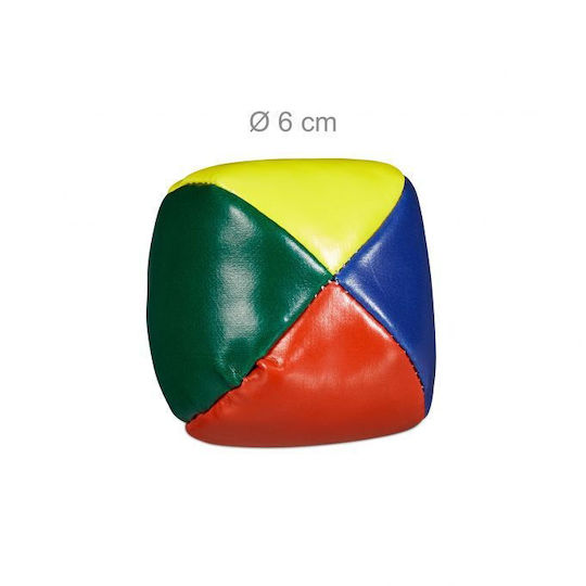 Set 3 Mingi Juggling Balls Relaxdays Multicolor