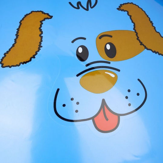 Relaxdays Dog Bed Handles Blue 55x45cm