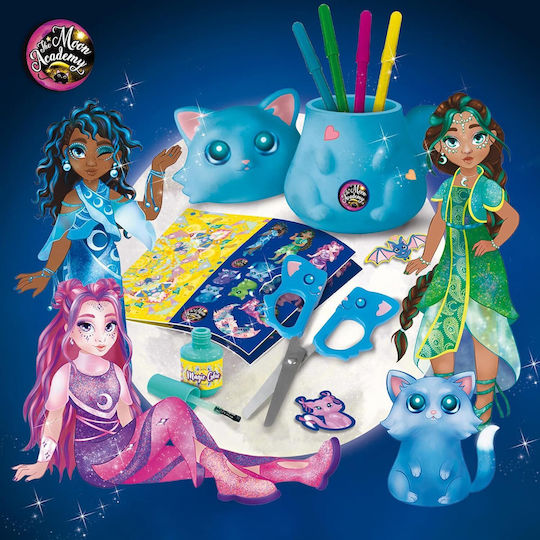Creative Desk Set Lisciani Cat Magical Paper Creations