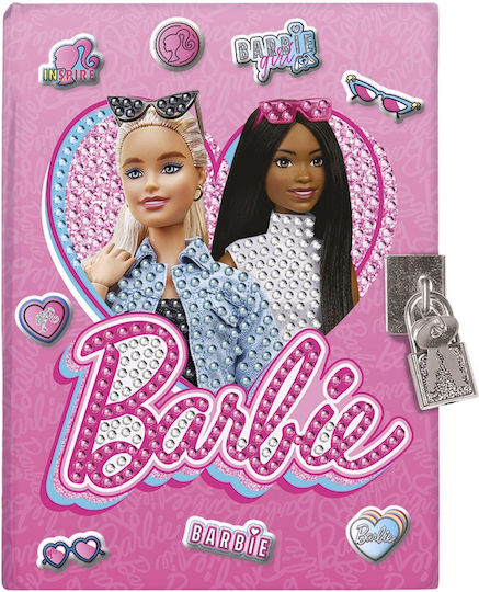 Creative Kit Totum Barbie Decorate Your Own Secret Diary Diamonds