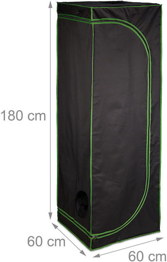 Indoor Greenhouse Relaxdays Dimensions 180x60x60cm