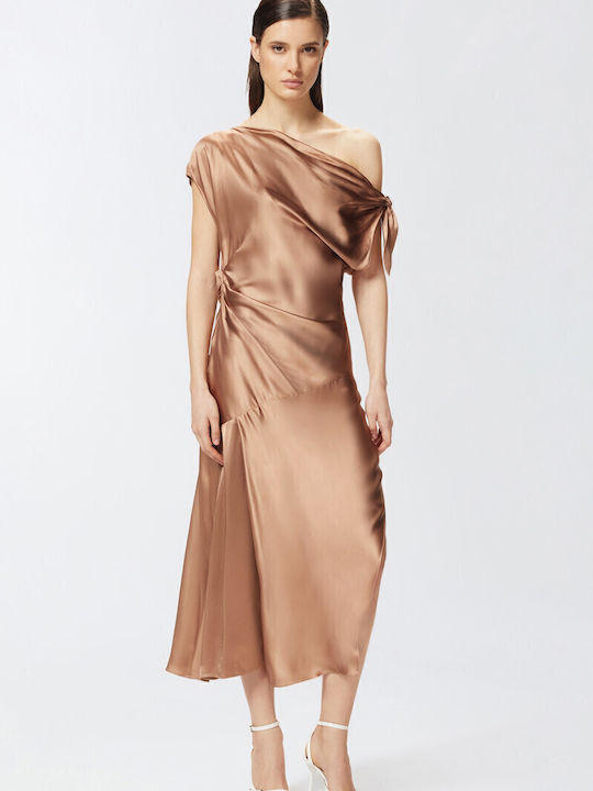 Pinko Wedding - Christening Dress Brown