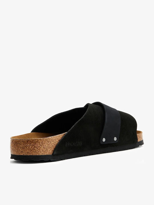 Kyoto Men's Sandals Black Narrow Fit