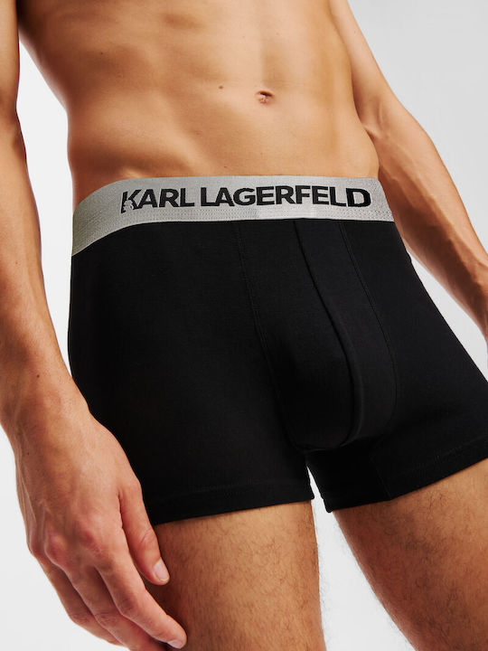 Herren Boxershorts Schwarz 3Packung