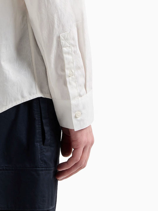 Long-sleeved Cotton Shirt Graphite