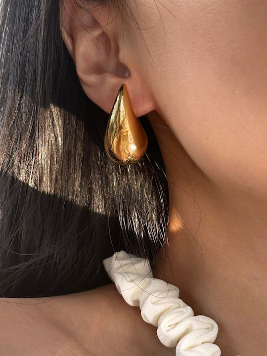 Enotia Earrings made of Steel Gold Plated Enotia Earrings made of Steel Gold Plated