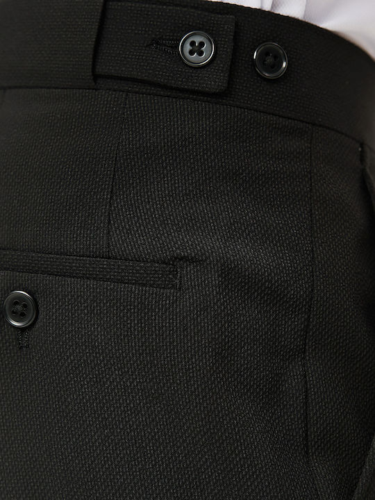 Pantaloni Elastic Negru