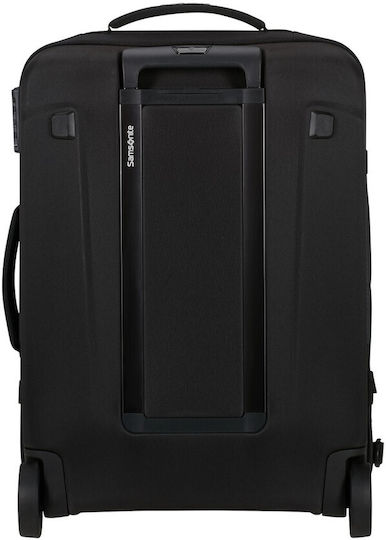 Samsonite Σακ Βουαγιάζ Μαύρο με Ρόδες Υφασμάτινο