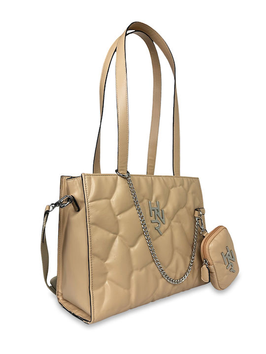 Women's Shoulder Bag Beige