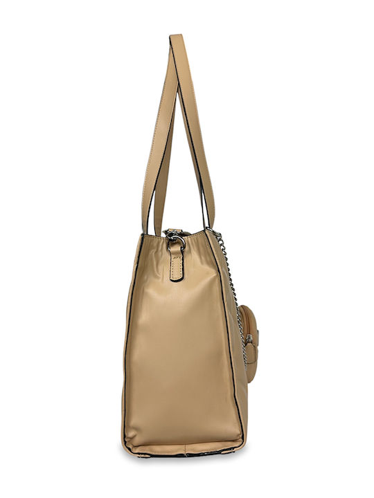 Women's Shoulder Bag Beige
