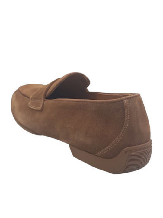 Wildleder Herren Mokassins in Beige Farbe