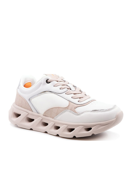 Γυναικεία Ανατομικά Sneakers Λευκά