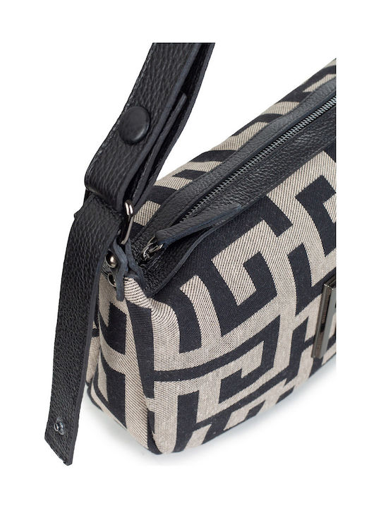 Large Women's Bag Shoulder Beige