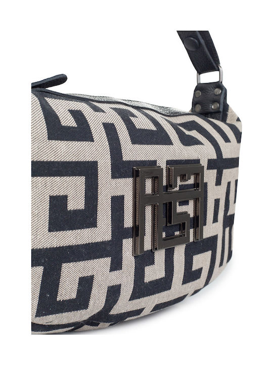 Large Women's Bag Shoulder Beige
