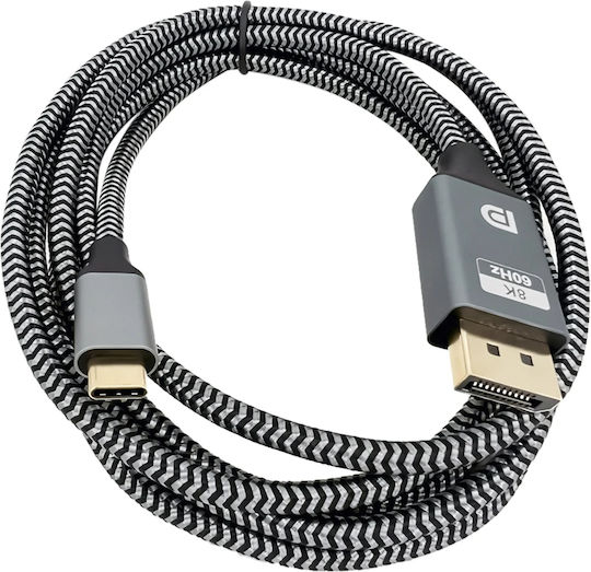 ATC Video Cable USB-C male - DisplayPort 1.8m 6981020020025