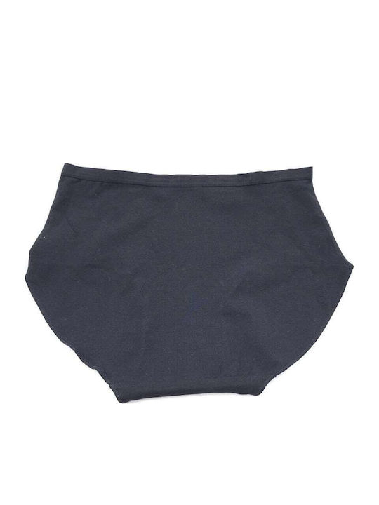 Damen Slip mit Spitze Black