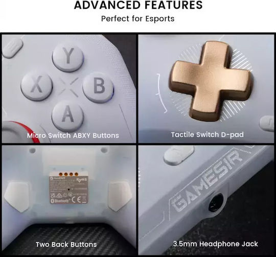 Gamesir Cyclone 2 Wireless Gamepad for Android / PC / Switch / iOS Phantom Black