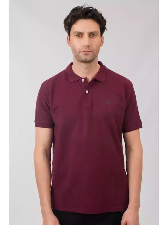 Polo T-shirt Dark Raspberry