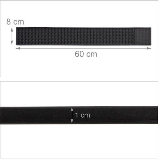 Relaxdays Bar Mat με Διαστάσεις 8cmx8cmx8cm