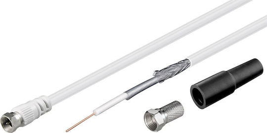 Goobay Antenna Cable Coax male - Coax female 10m (51624) 1pcs