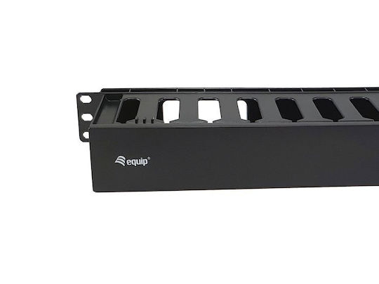Equip Capac Panou pentru Rack 1U 19" 12 Porturi Negru