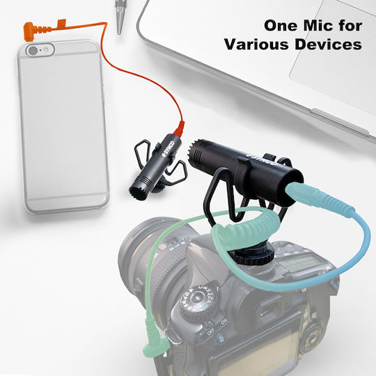 Synco SY-M1-BK Δυναμικό Microfon Desktop, Montat pe Amortizor pentru Vocale