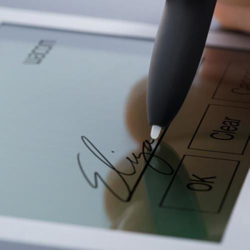 Wacom STU-430 Подписна плоча 4.5" Черен
