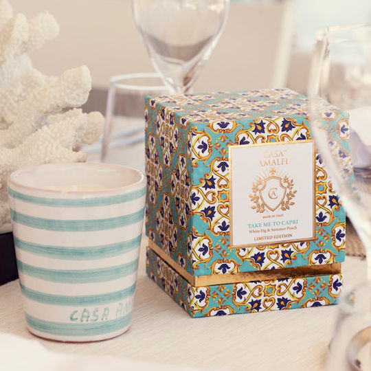 Handmade Scented Candle Take Me To Capri Amalfi House Limited Edition 200 G