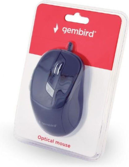 Gembird MUS-6B-01 Wired Mouse Black
