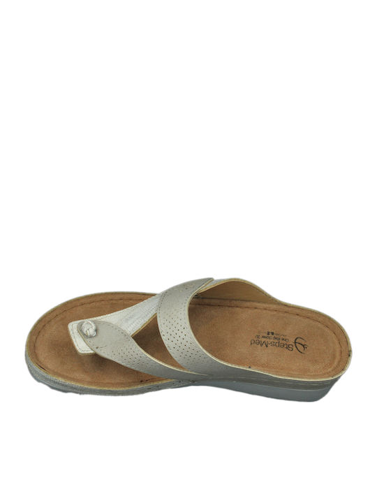 Anatomische Damenplattformen Beige