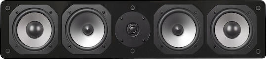 Dynavoice Dynavoice Challenger C-5 XL Ηχείο Hi-Fi Κεντρικό 300W Π75xΒ25xΥ16.5εκ. Μαύρο