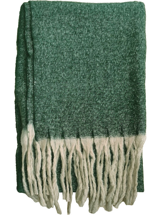 Women's Wool Scarf Green
