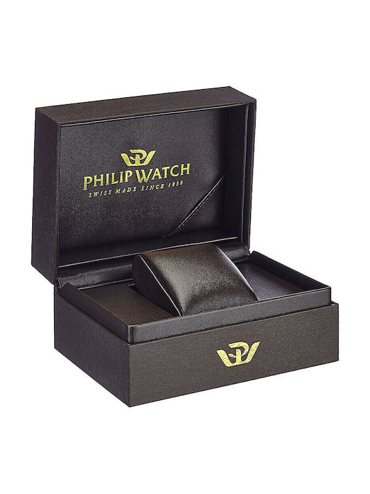 Philip Watch Ρολόι Μπαταρίας με Μεταλλικό Μπρασελέ Philip Watch Ρολόι Μπαταρίας με Μεταλλικό Μπρασελέ