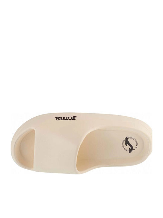 Frauen Flip Flops in Beige Farbe