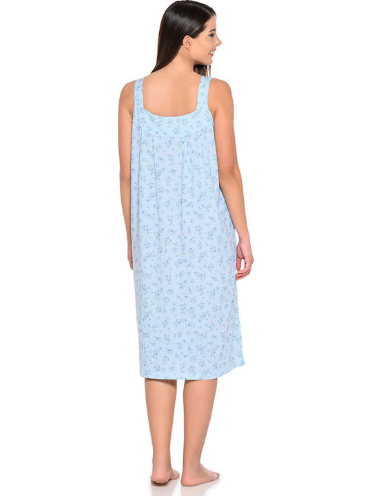 Clio Lingerie Nightgown Maternity Sky Blue