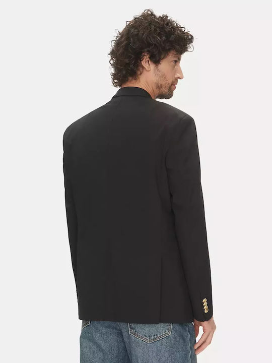 Dine Men's Suit Jacket Regular Fit Black