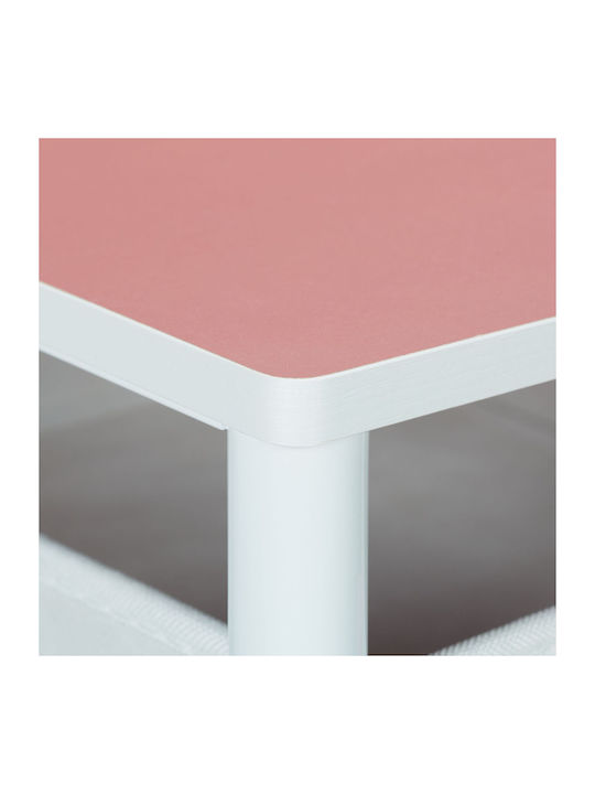 Comodă pentru copii Alb cu 6 sertare 61.5x100x40.5buc