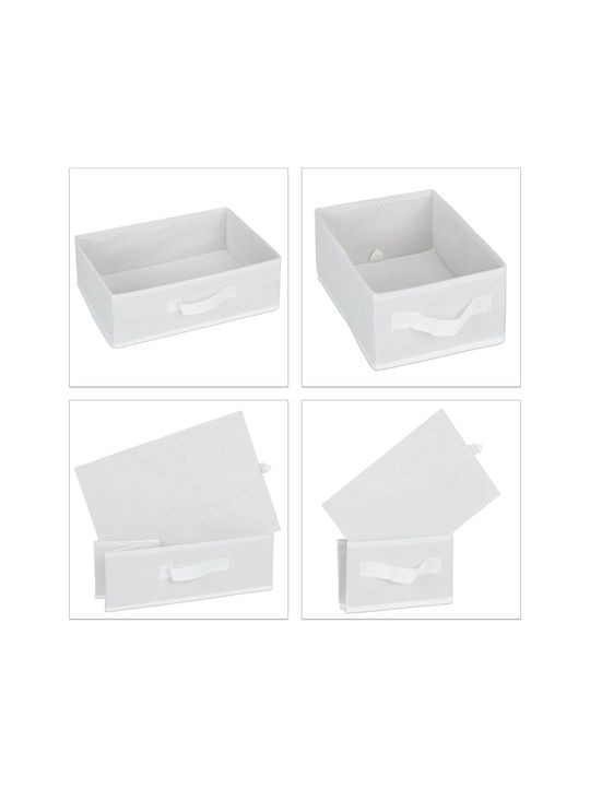 Comodă pentru copii Alb cu 3 sertare 75x80x40buc