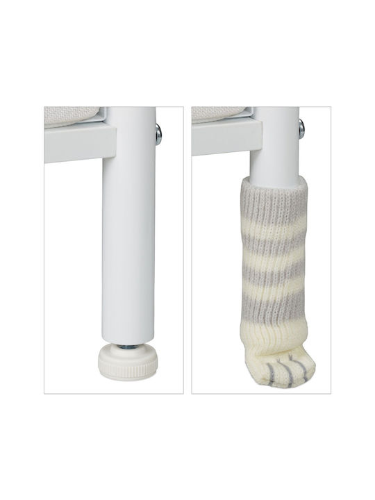 Comodă pentru copii Alb cu 4 sertare 109.5x36x40.5buc