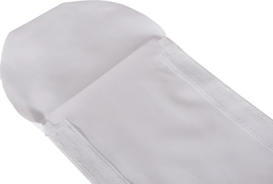 HomeMarkt Replacement Awning White Polyester Fabric Gutter