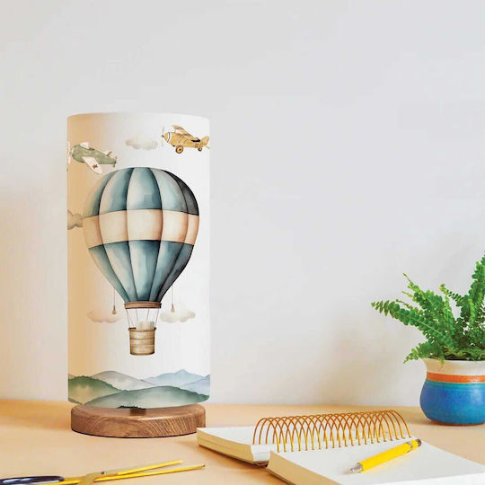 GloboStar Kids Portable Lamp Ballon Multicolour 15x15x30εκ.