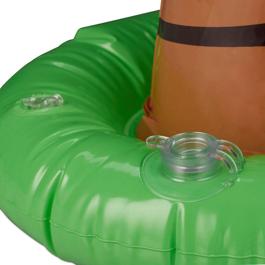Set 2 Inflatable Palm Trees Relaxdays Decorative Dimensions 80 x 62 Cm