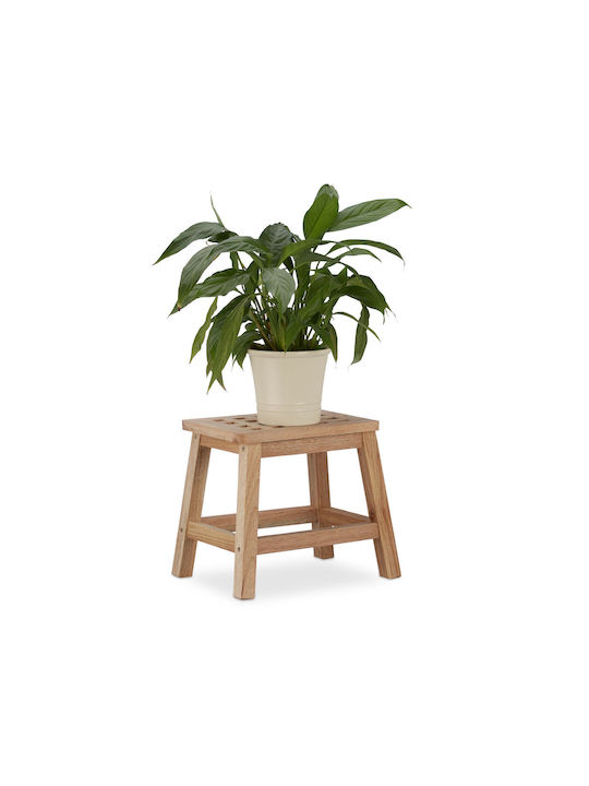 Taburet Din Lemn Pentru Exterior 29.5x22x25.5cm